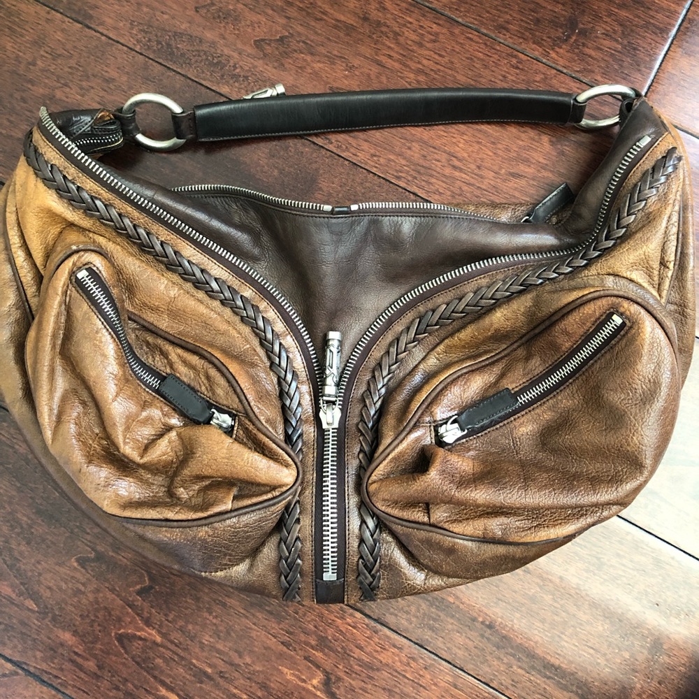 Authentic VERSACE Half Moon Bag